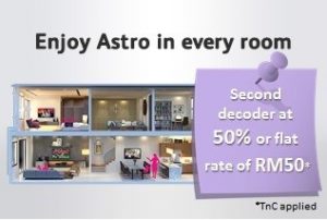 astro promotion - multuroom promotion