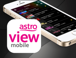 astro view mobile