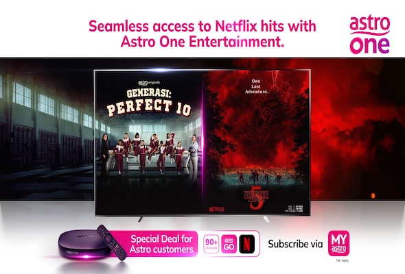 Akses Lancar ke Filem & Siri Netflix Popular dengan Astro One